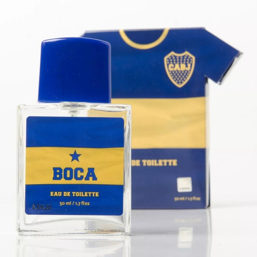 Perfume Oficial Camiseta De Boca Edt 50 Ml