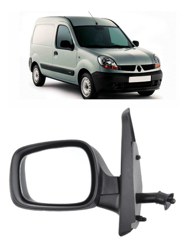 Espejo Renault Kangoo 2004 2005 2006 2007 Comando Manual