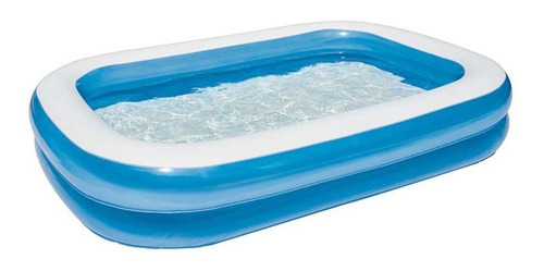 Imagem 1 de 3 de Piscina Inflável Bestway 778l Retangular 2,62 X 1,75 M Azul