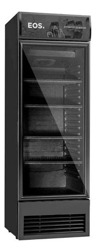 Refrigerador Expositor Eos 338l 1 Porta Vertical Eco Eev400 Cor Preto 110v