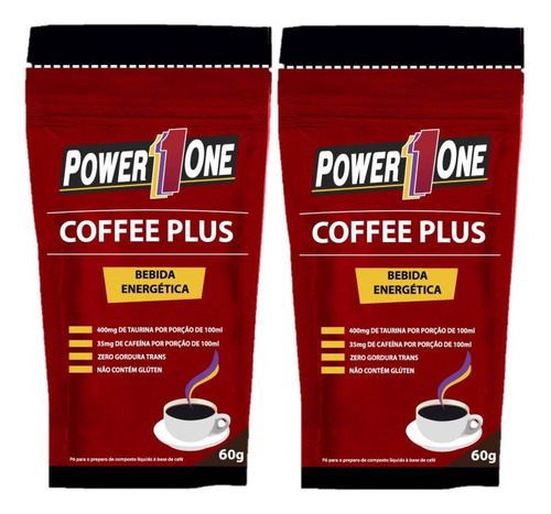 2 Un Café Coffee Plus 60g - Power One