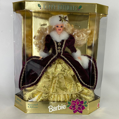 Boneca Barbie Happy Holidays Special Edition Mattel 1564 #19