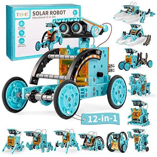 Temi Stem Kit De Robot Solar Para Niños, Juguetes K66gp