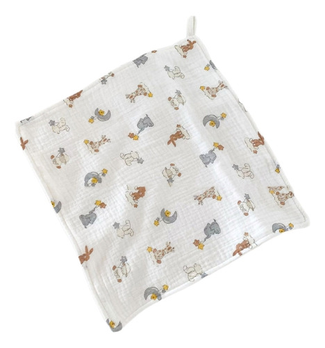 Breathable Washcloth 6 Layer Cotton Gauze Towel For Newborns