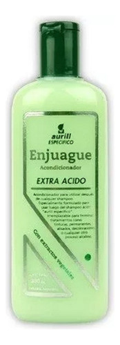 Aurill Enjuague Extra Acido 375ml Con Extractos Vegetales