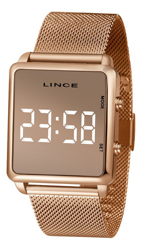 Relógio Lince Rose Feminino Mdr4619l Bxrx