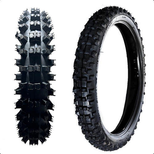 Pneu Rodabem Aro 18 + Aro 21 Cross Trilha 18x400 21x300