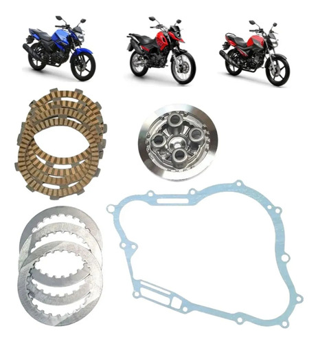 Kit Embreagem Original Yamaha Xtz Crosser 150 2022