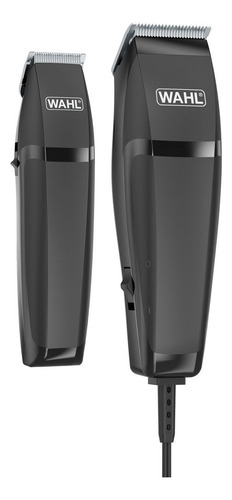 Maquina Corte Cabello Patillera Combo Barbero Wahl Homecut Color Negro 110v