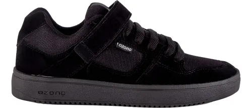 Zapatilla negra ozono skate hotsell