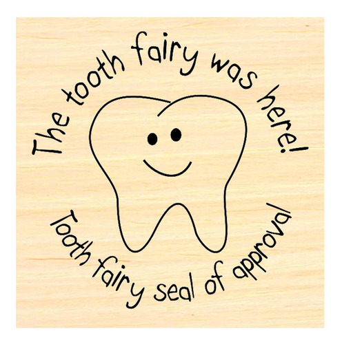 Sello Goma The Tooth Fairy Wa Here! P49c