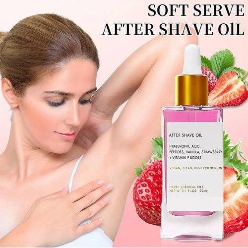Aceite Para Después Del Afeitado Soft Serve, Aceite De Per