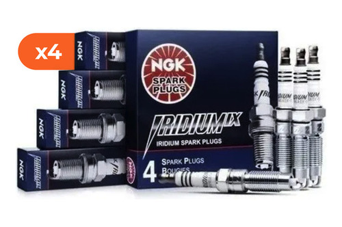 Kit Bujías Iridium Grado 8 Bkr8eix Ngk Vw Transporter 2.0 X4