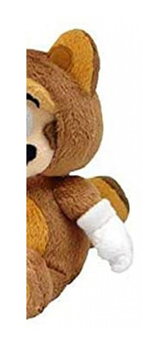 Imagen 3 de 3 de Little Buddy Oficial Super Mario Peluche Mapache Tanooki Mar