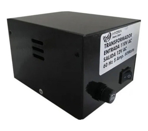 Transformador P/lámparas De Alberca Y Fuente 60w 5amp Hydra