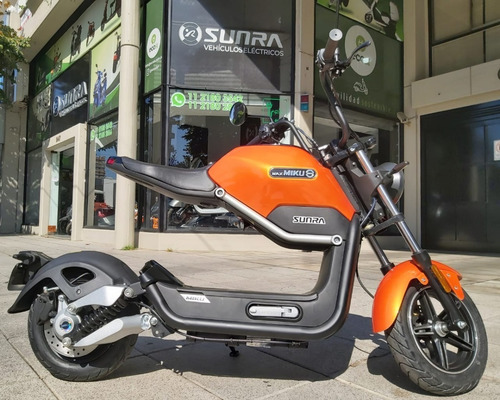 Imagen 9 de 15 de Moto Electrica Sunra Miku Max Litio 800 W Scooter Un Sueño D