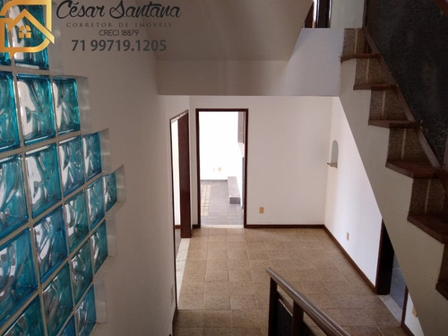 Imagem 13 de 30 de Casa 4/4 Sendo 1 Suíte Com Closet, Varanda, Colina Da Fonte - Itapuã - Ca01006 - 70004935