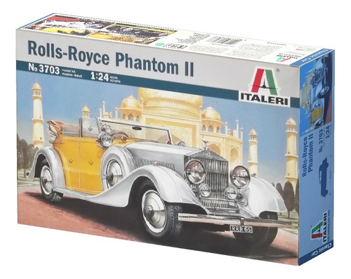 Kit Para Montar Rolls Royce Phantom Ii 1/24 Italeri 3703