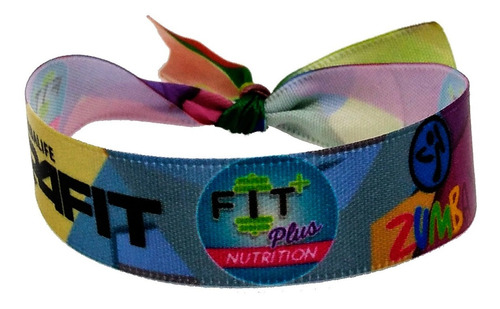 Pulsera Publicitaria Evento Personalizado Sublimada 1000 Pz