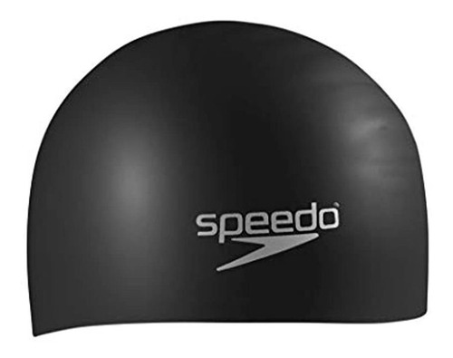 Speedo - Gorro De Natación De Silicona, Para Cabello Largo