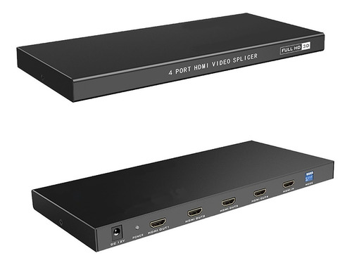 Controlador Video Wall 2x2 Hdmi Expande La Imagen En 4 Pantallas Para Restaurante, Bar, Plaza Comercial Etc