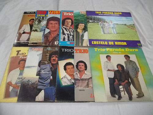 Lp Vinil - Trio Parada Dura - 12 Discos