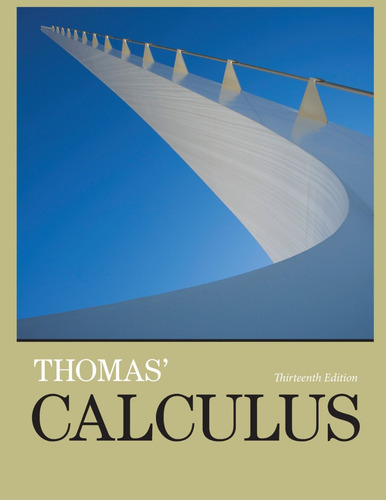 Thomas Calculus Thirteenth Edition Pearson