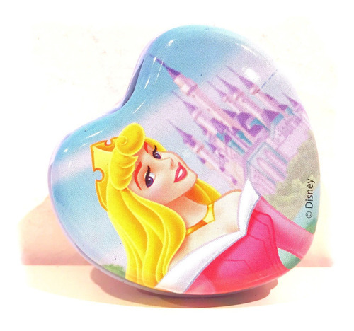 Disney Princesa Aurora La Bella Durmiente Pastillero  Metal