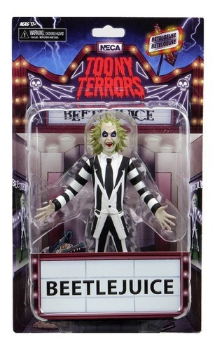 Figura De Beetlejuice Toony Terrors Serie 4 Neca