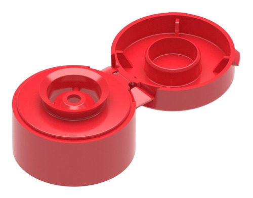 Tapa Para Envases De Alimentos (presión-24mm) Roj 4000u Samu