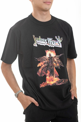 Remera Judas Priest Nueva Laser Rock