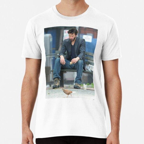 Remera Sad Keanu - Paparazzi Fotografía Keanu Reeves Meme Al