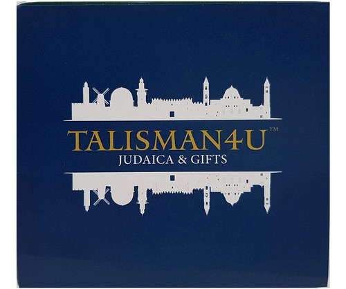 Imagen 5 de 5 de Talisman4u Juego De 5 Mezuzah Judías De Estaño Con Hoshen...