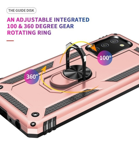 Funda Protectora Para Motorola G8 Power Lite + Cristal 21d