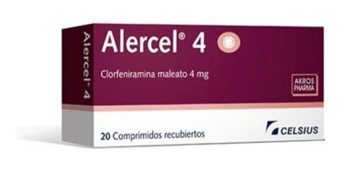 Alercel 4 Mg X 20 Comprimidos