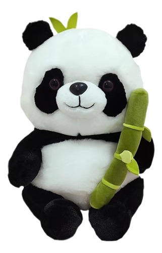 Real Bambú Brote Panda Boneco Peluche