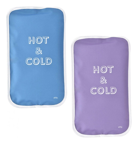 Bolsa De Gel Frio O Calor Eficiente 25x15cm Colores Tres Ve