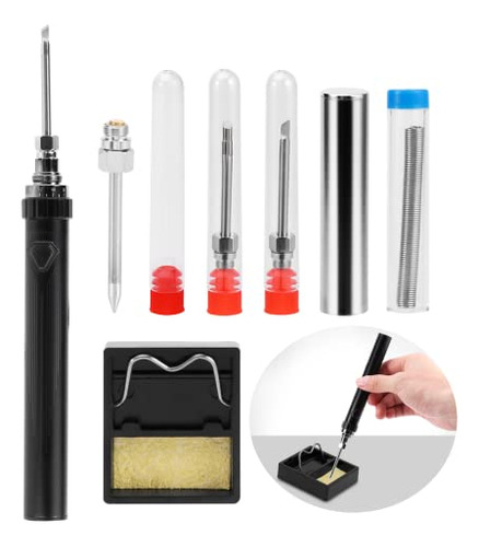 Digital Soldering Iron Tool Set, Rechargeable Cordless ...