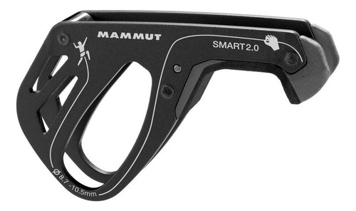 Mammut Smart 2.0 Asegurador De Escalada, Unisex Adulto, Negr