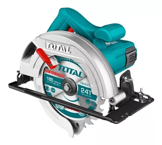 Sierra circular eléctrica Total Tools TS11418526 185mm 1400W turquesa/gris 220V-240V