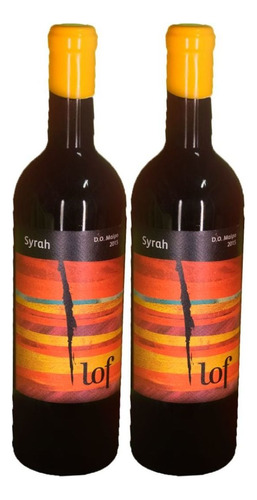 Kit 2 Vinho Tinto Chileno  Lof Syrah Melhor Qualidade Barato