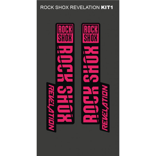 Rockshox Revelation Kit 1. Sticker Para Horquilla De Bici.