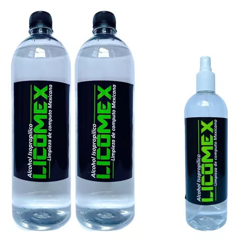 comprar Alcohol Isopropílico 99.8% Puro 2pz 1l + 500ml C\u002Fatomisado