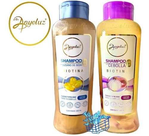 Shampoo Cebolla Y Seda Anyeluz - mL a $69