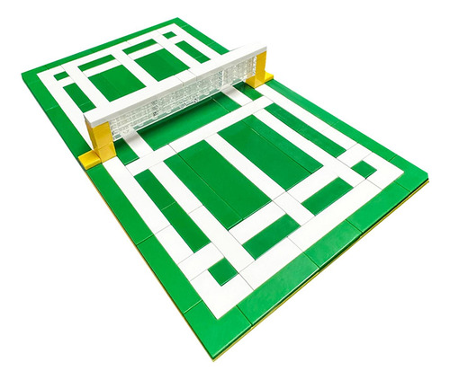 Paquete De Material Modelo De Cancha De Bádminton, Cancha