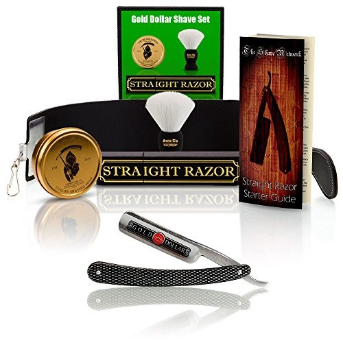 ~ Shave Ready ~ Afeitado Razor Recto 6/8 Gd Con Caja 208