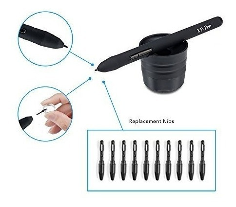P01 Lápiz Para Digitalizadoras Xp-pen Repuesto 8192 Niveles