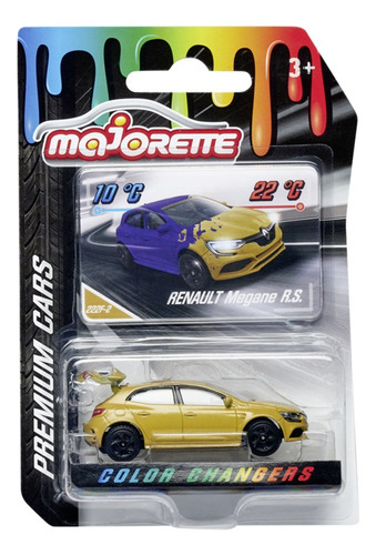 Majorette - Color Changers Premium Renault Megane R.s.