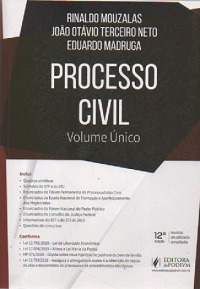 Livro Processo Civil - Volume Único - Rinaldo Mouzalas [2020]