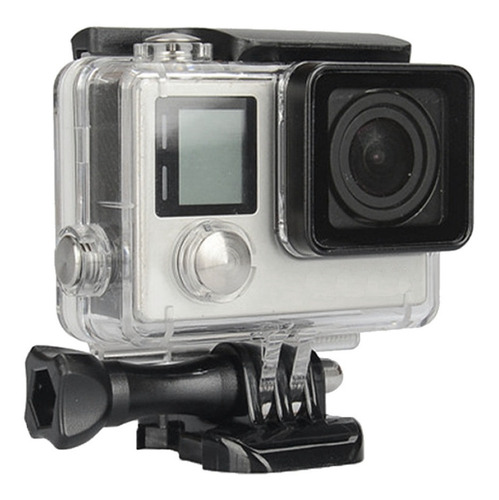 Imagen 3 de 4 de Carcasa Sumergible 45m Case Compatible Gopro Hero 4 3+ 3 Fce